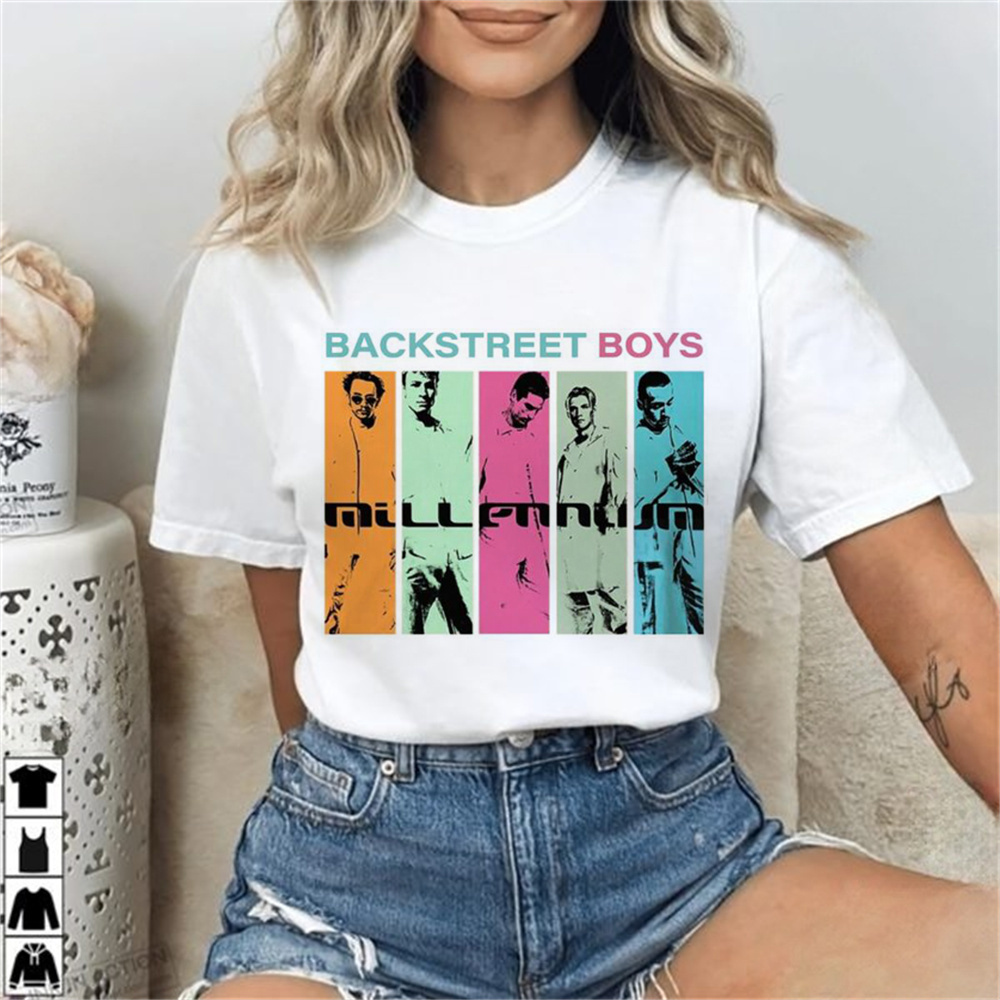 Summer Grunge Clothing - Backstreet Boys top tees women Retro