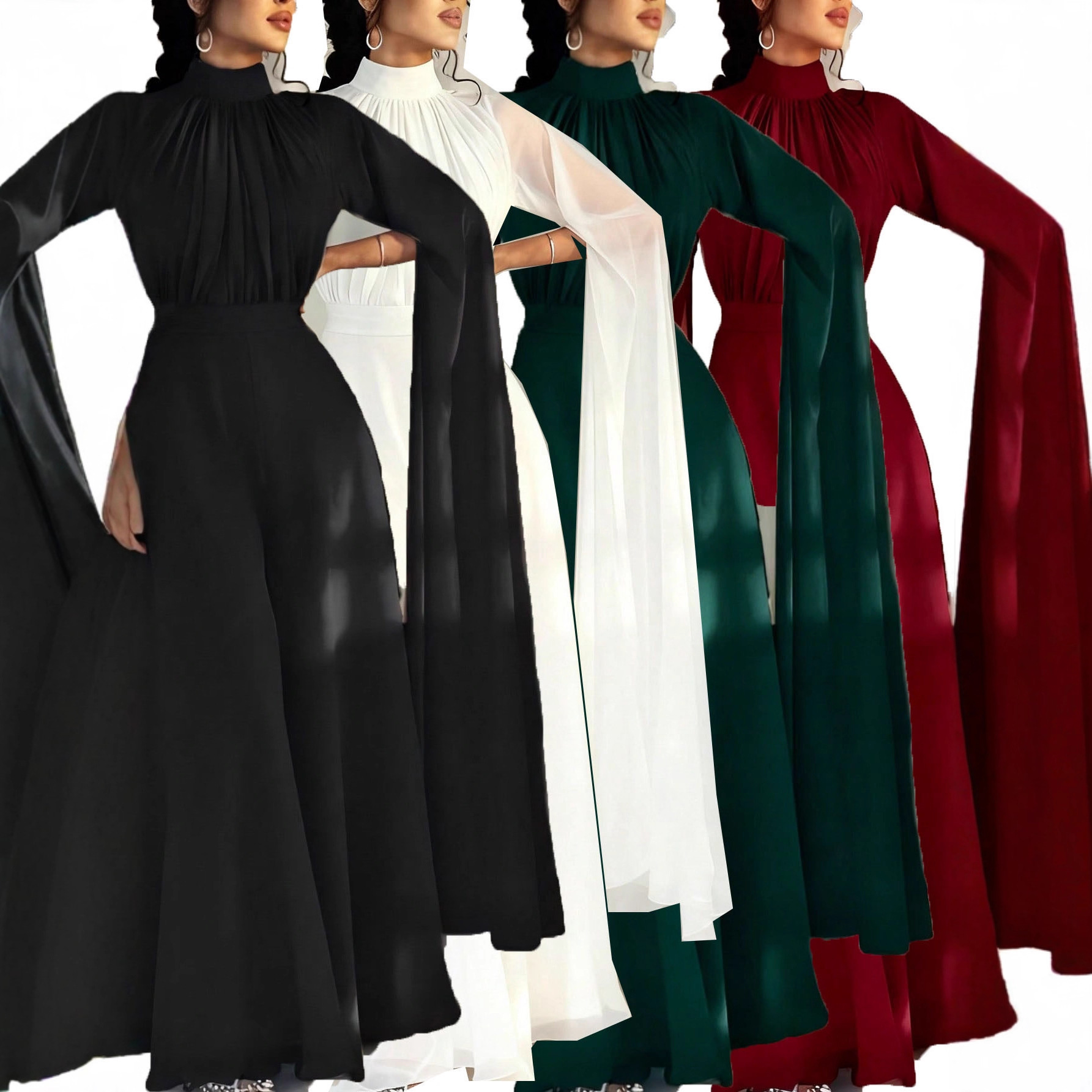 Summer Clothing Colors - 2026 Summer New High Neck Long