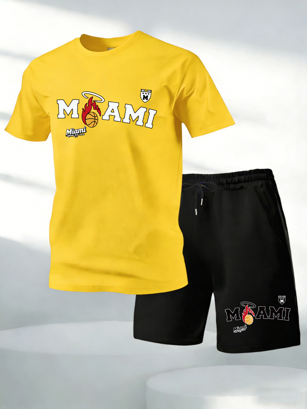 Summer Cloth - Two Pieces Set Miami Basketball Team