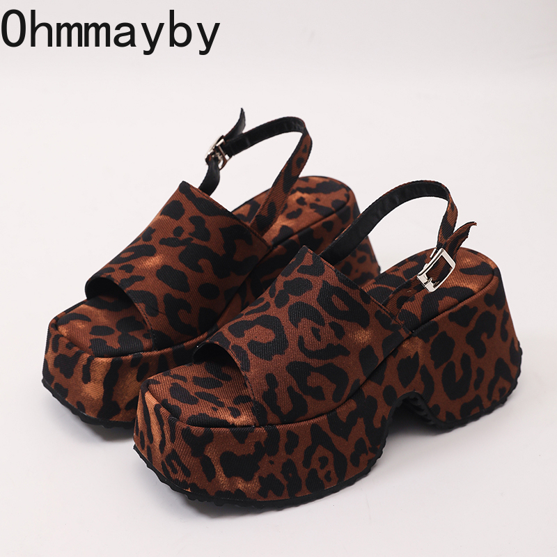 Summer Clothing Offers - 2026 New Summer Women Leopard Platform
