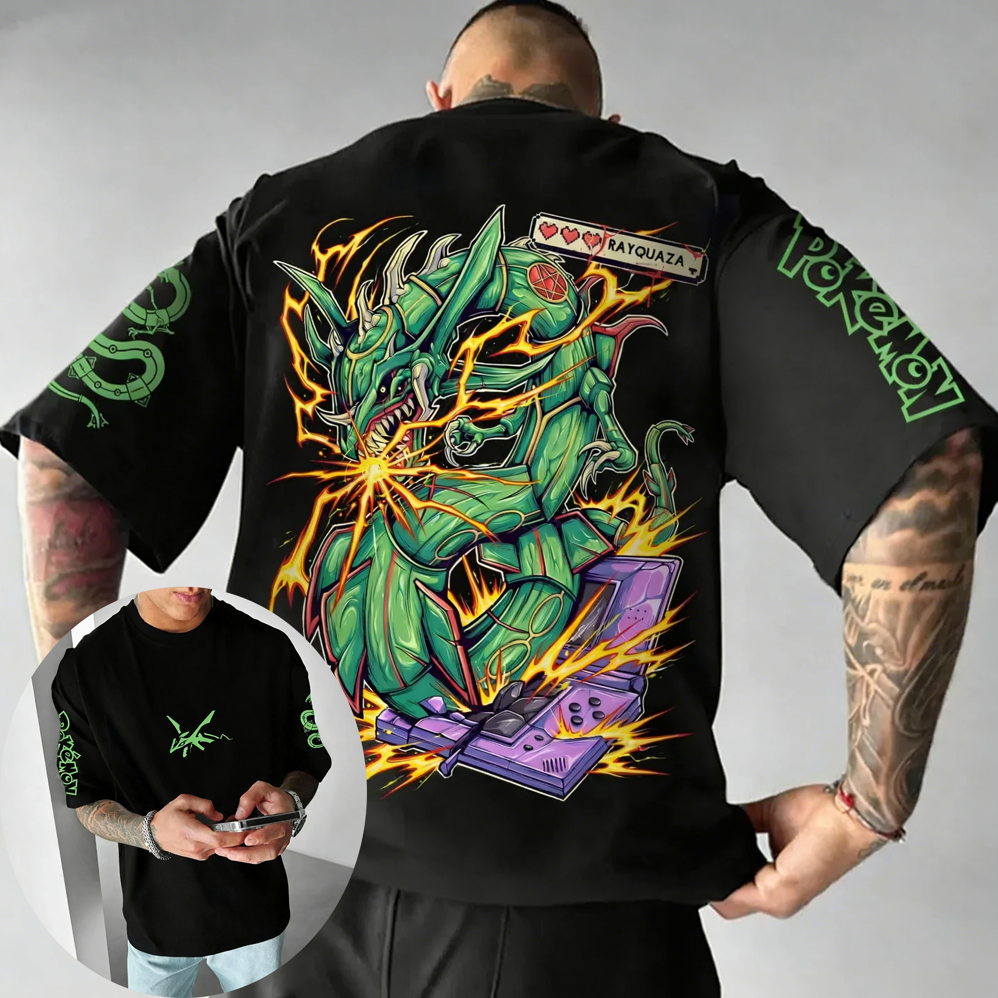 Summer Games Clothing Brand - Pok É Mon Game Rayquaza Brand