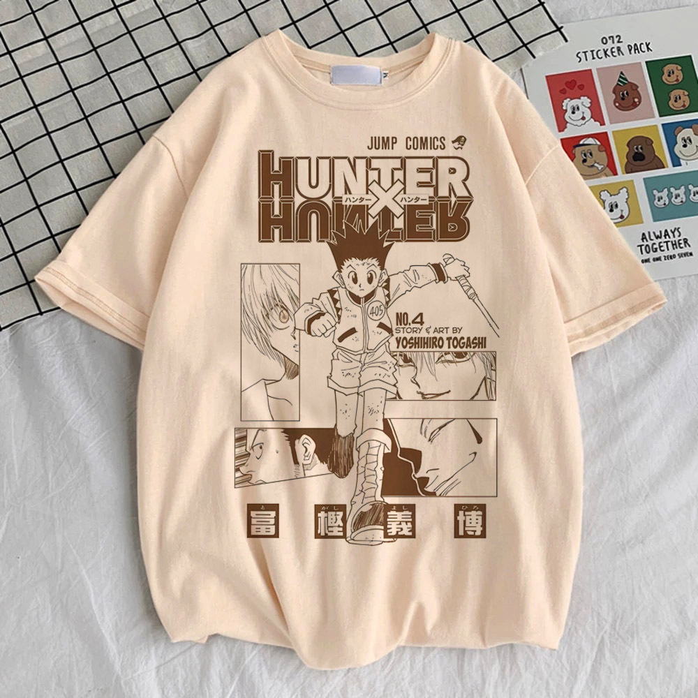 Summer Grunge Clothing - Hunter x Hunter t-shirt women kawaii