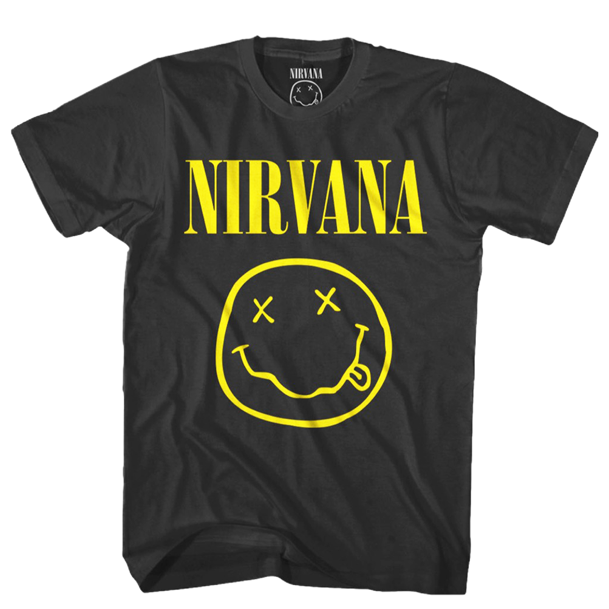 Nirvana Classic Smiley Face Lo - Summer Grunge Clothing ulasan dan harga