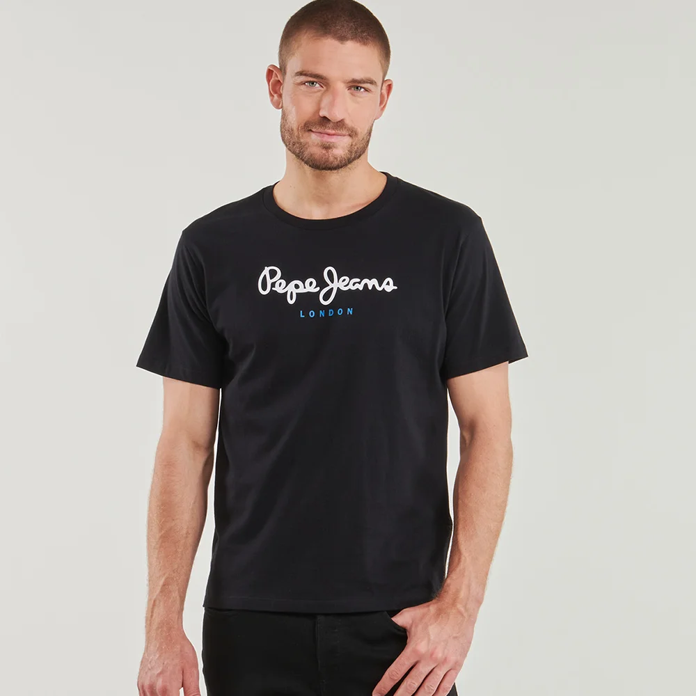 Pepe Jeans London Logo T Shirt - Summer Clothing London ulasan dan harga