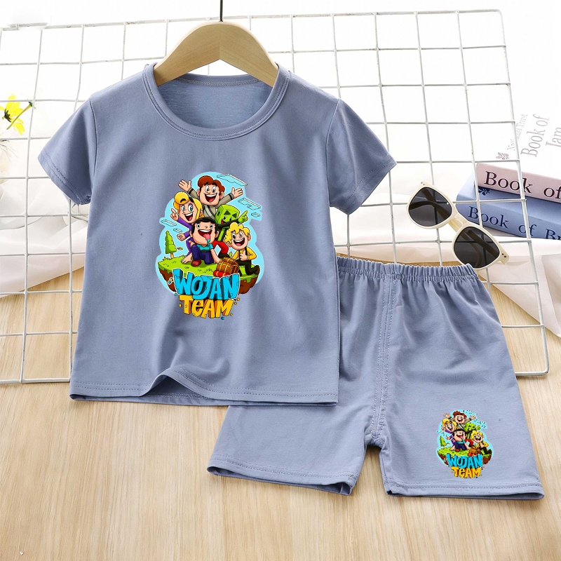 Wojan Team Summer Children Paj - Summer Clothing Kids Boys ulasan dan harga