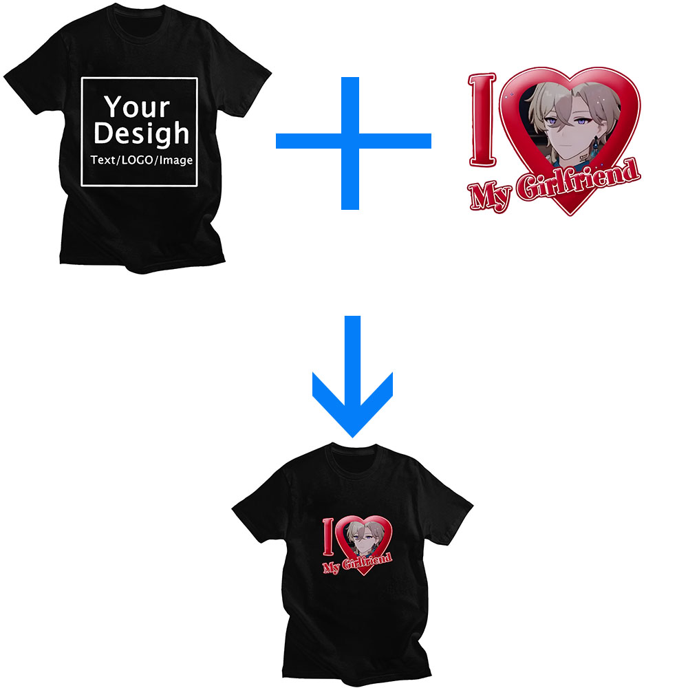 Customer Design T-shirt DIY Lo - Summer Clothing Images ulasan dan harga