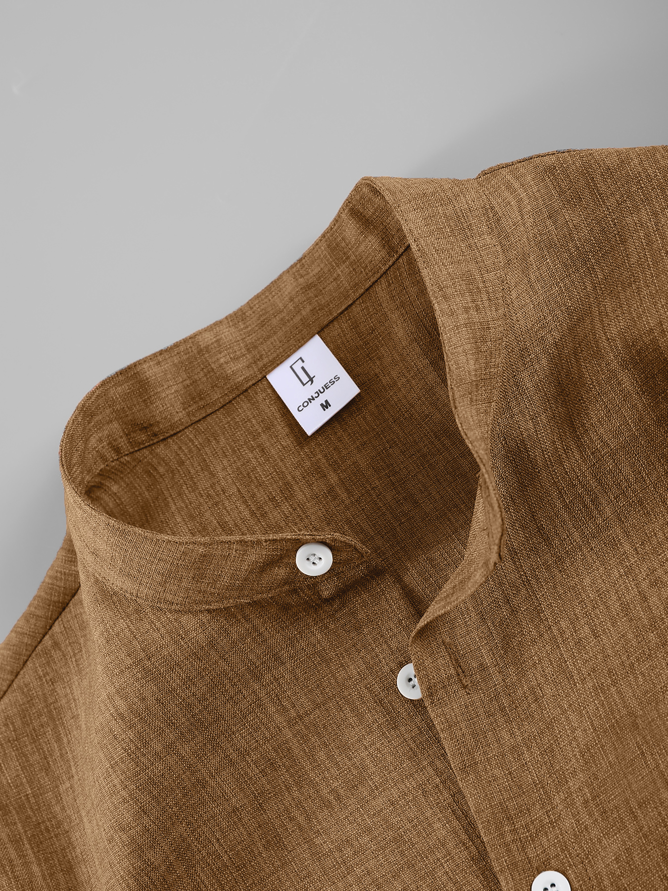 Summer Men's Cotton Linen Text - Summer Cloth ulasan dan harga