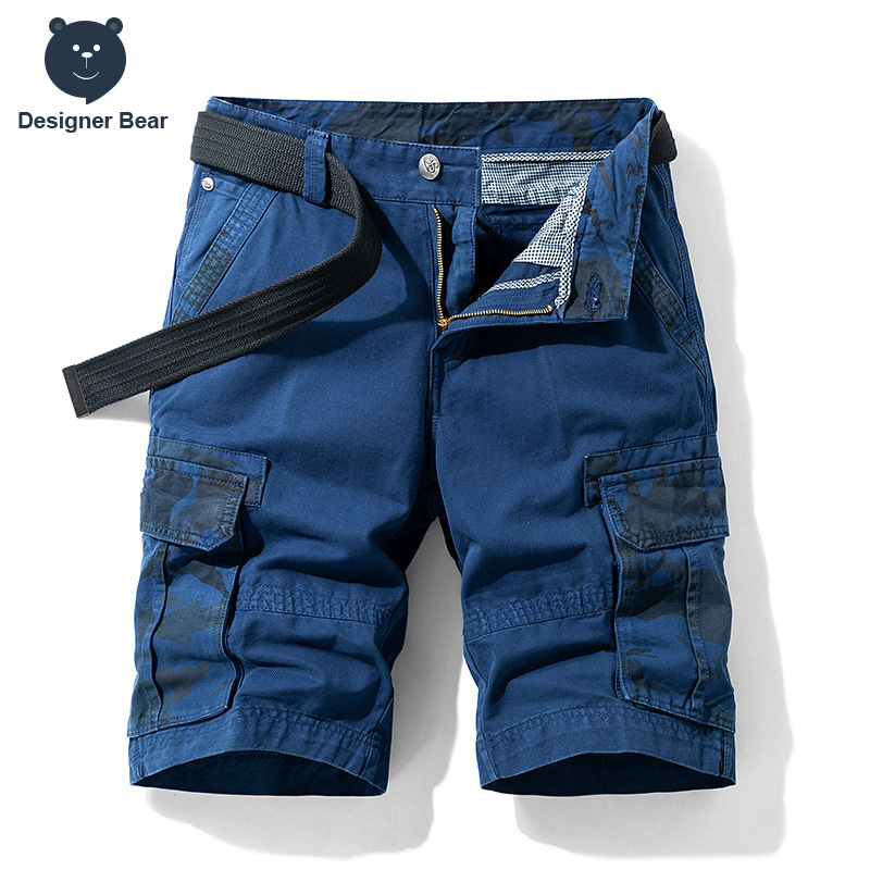 Summer Men's Cargo Shorts Bagg - Summer Clothing Work ulasan dan harga