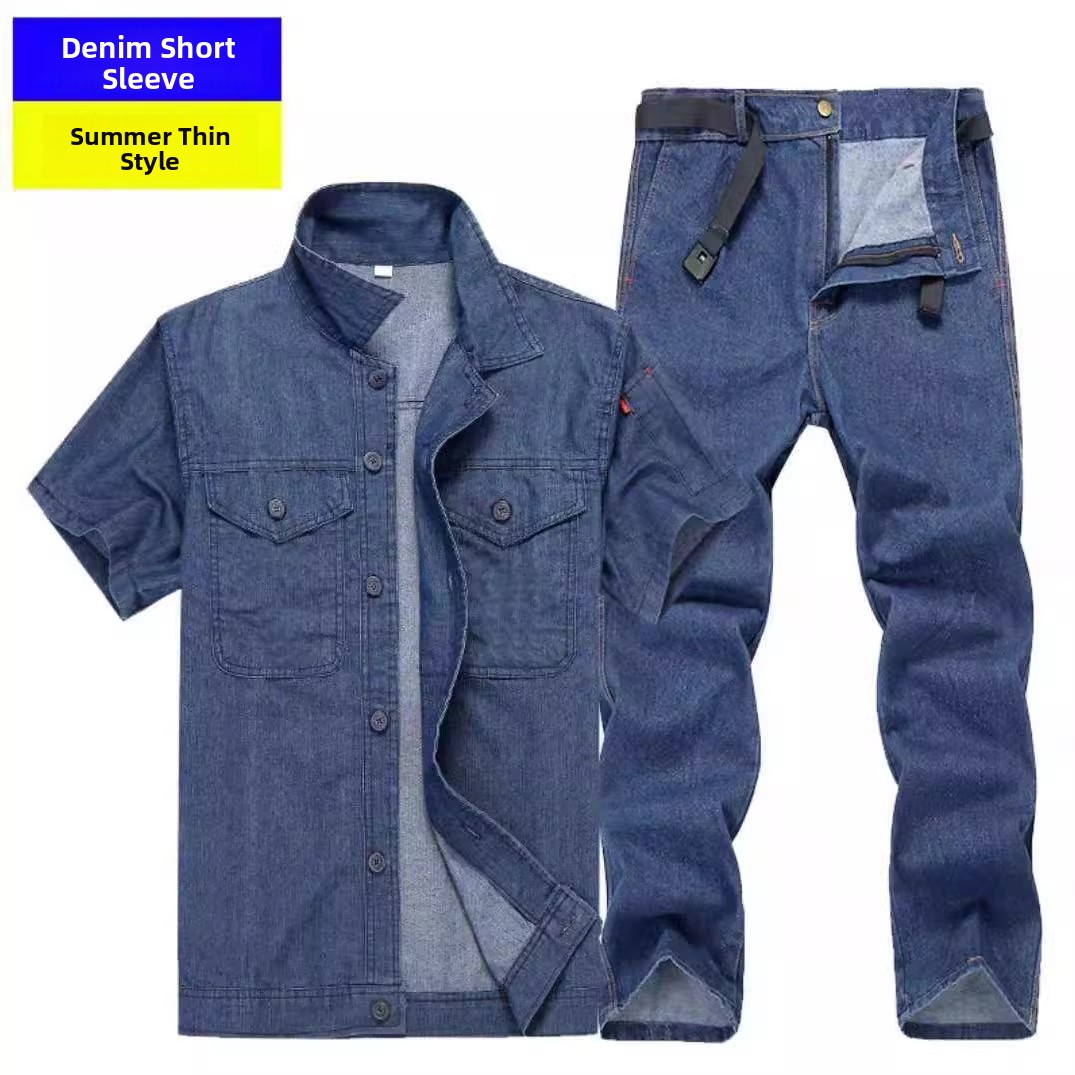 Lightweight Summer Denim Workw - Summer Clothing Work ulasan dan harga