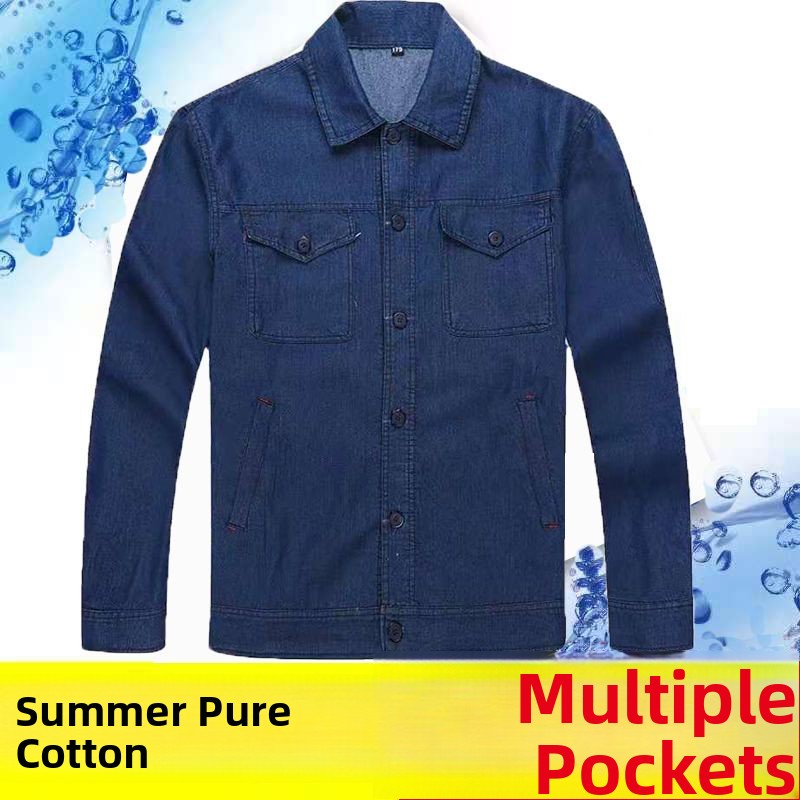 Lightweight Summer Denim Workw - Summer Clothing Work ulasan dan harga