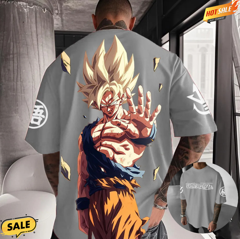 Son Goku Anime Dragon Ball 202 - Summer Clothing Men 2025 ulasan dan harga