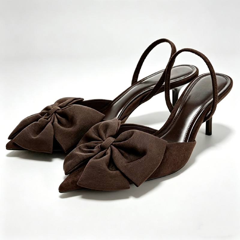 Sexy Pointed Toe Slingback Hee - Summer Cloth ulasan dan harga