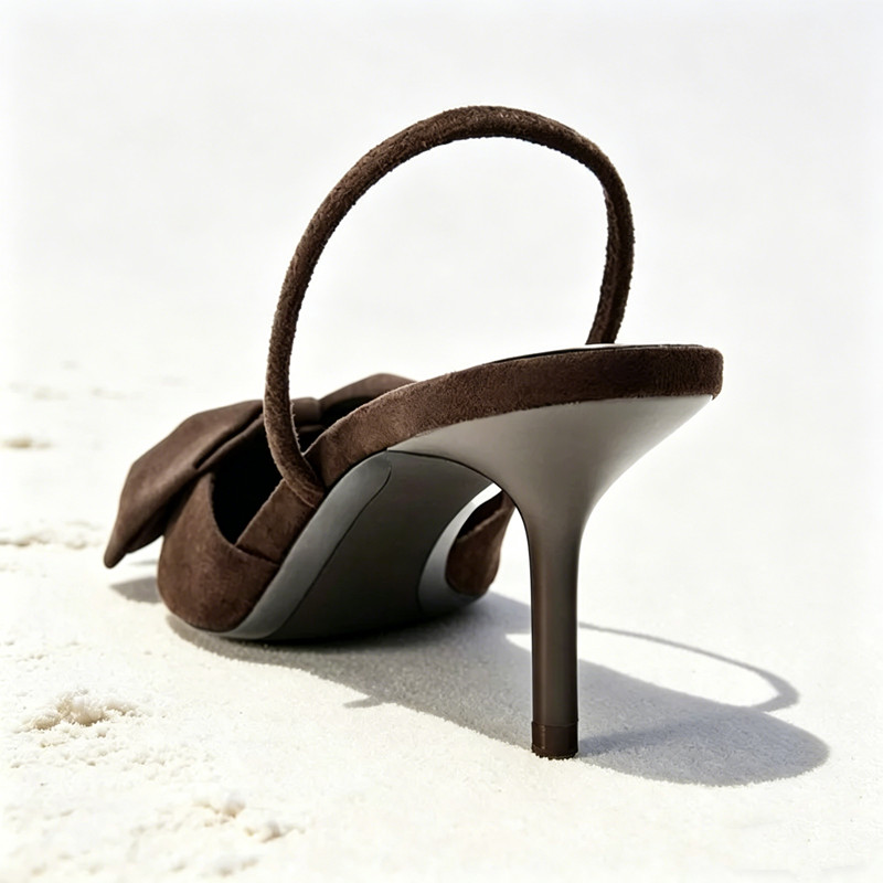Sexy Pointed Toe Slingback Hee - Summer Cloth ulasan dan harga