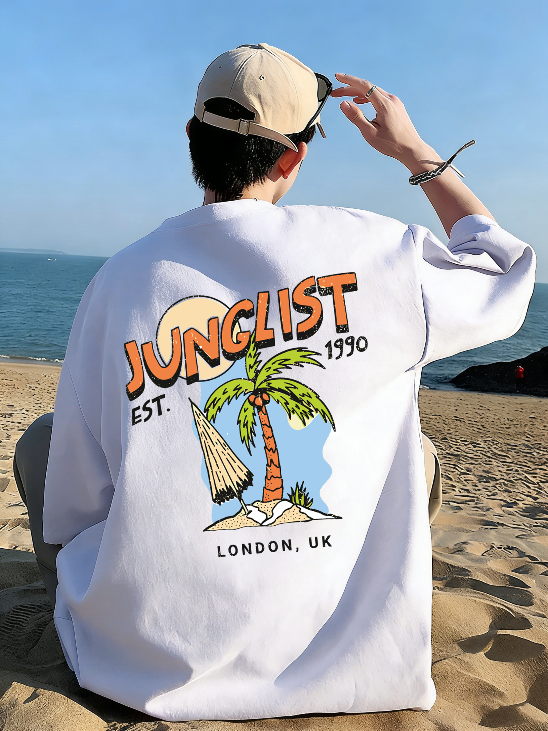 Junglist Est 1990 London Uk De - Summer Clothing London ulasan dan harga