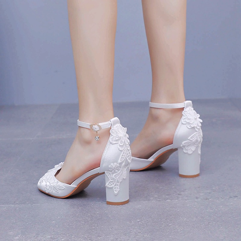 Women White Silk High Heels Su - Summer Clothing Offers ulasan dan harga