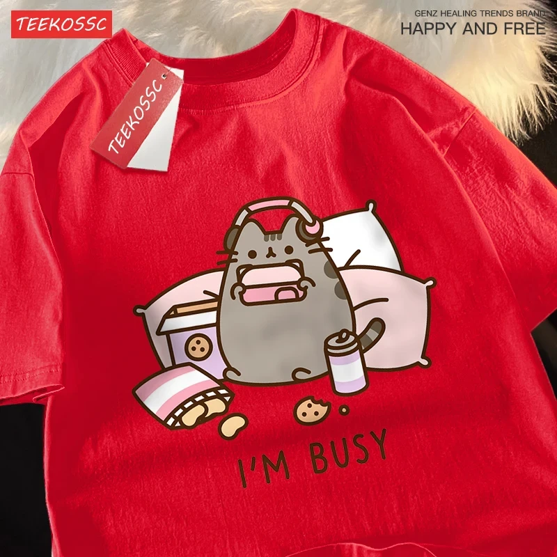 Busy Cat Playing Games With He - Summer Games Clothing Brand ulasan dan harga