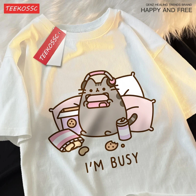 Busy Cat Playing Games With He - Summer Games Clothing Brand ulasan dan harga