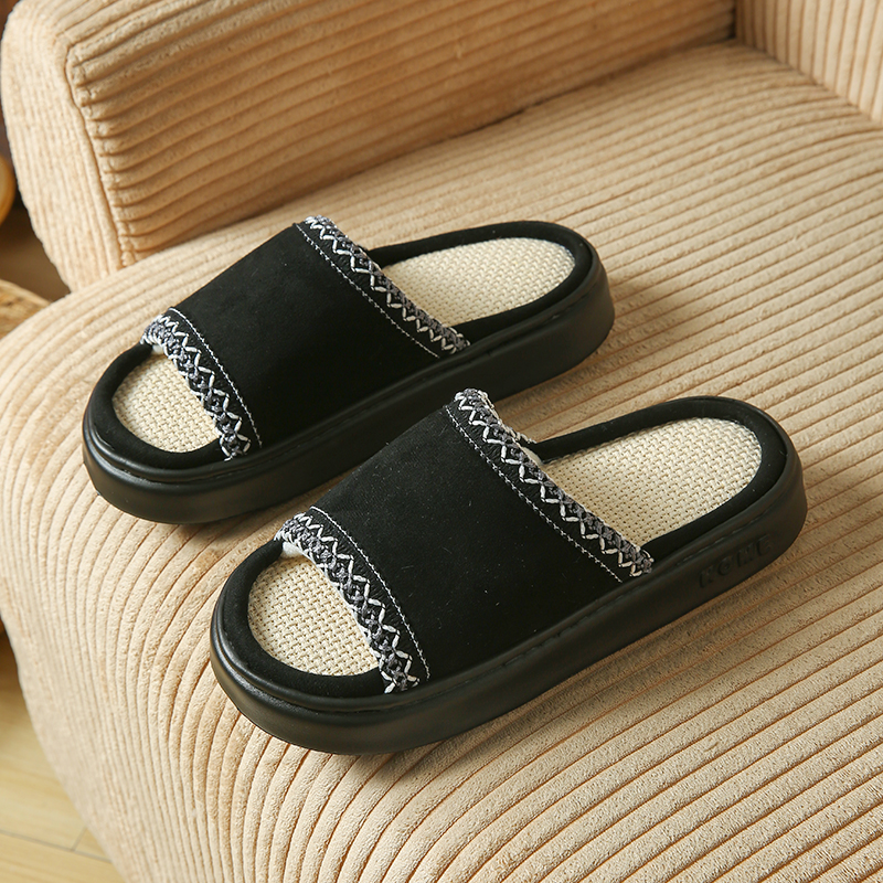 Hemp Casual Women's Slippers H - Summer Cloth ulasan dan harga