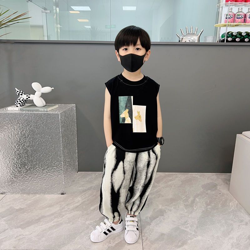 Vest Set Boy´s Clothing Childr - Summer Clothing Boutiques ulasan dan harga