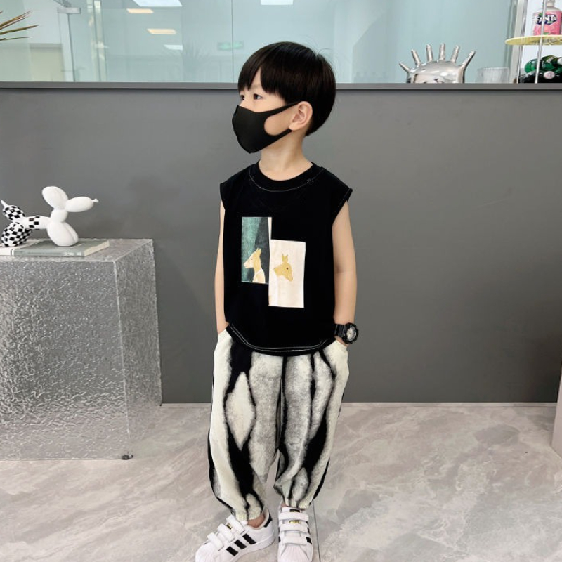 Vest Set Boy´s Clothing Childr - Summer Clothing Boutiques ulasan dan harga