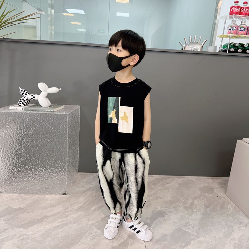 Vest Set Boy´s Clothing Childr - Summer Clothing Boutiques ulasan dan harga