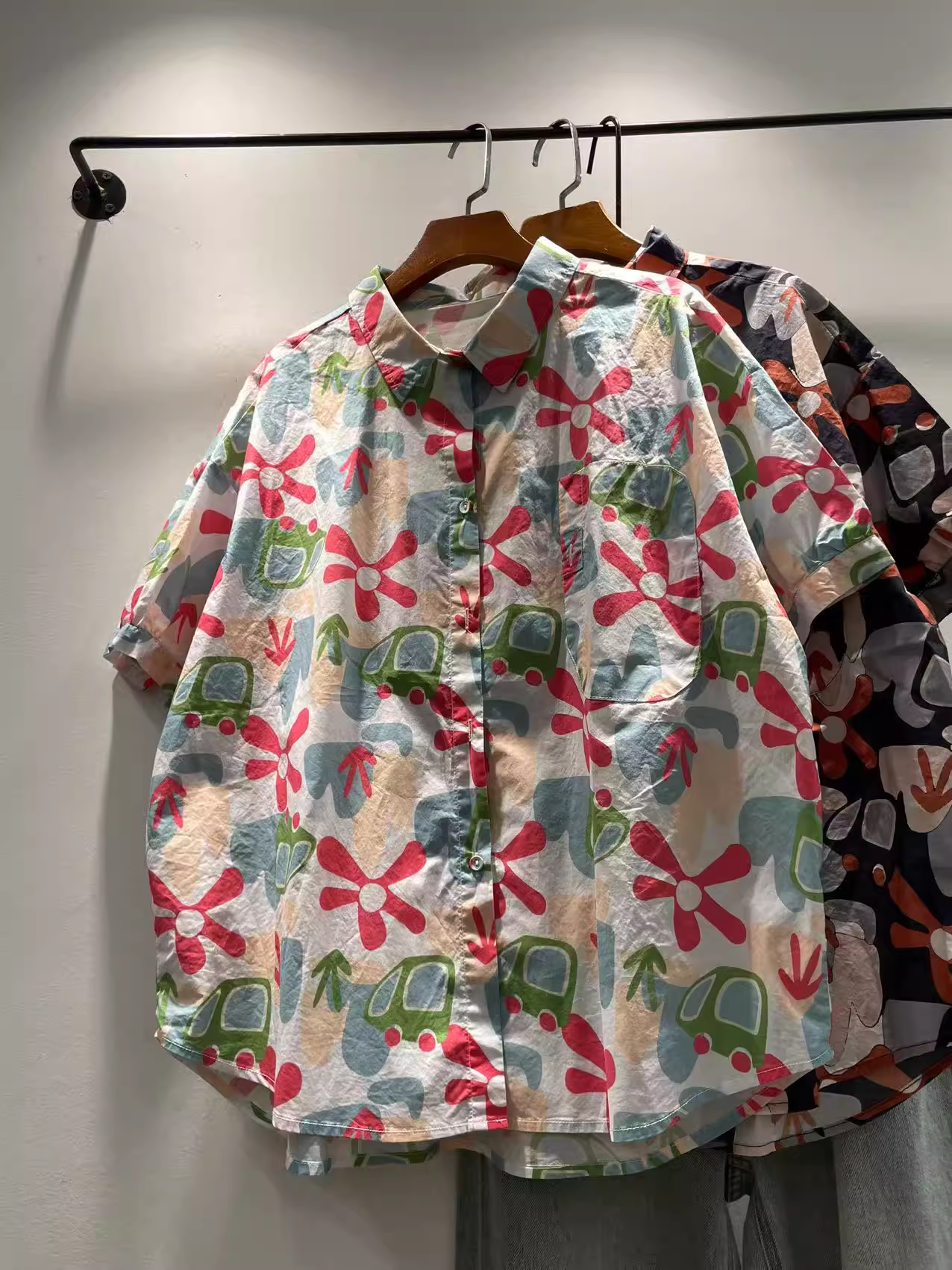 Bust 122cm harajuku fashion wo - Summer Clothing In Japan ulasan dan harga