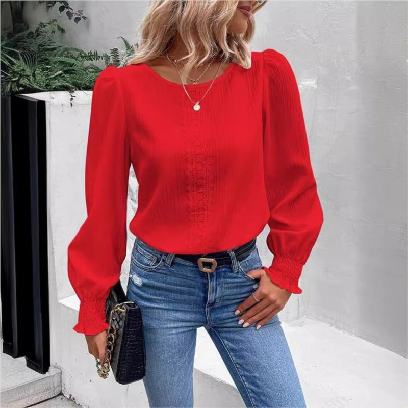 Elegant Women's Long Sleeved S - Summer Clothing Colors ulasan dan harga