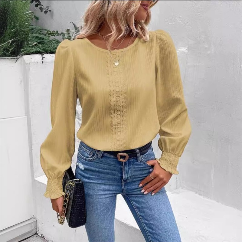 Elegant Women's Long Sleeved S - Summer Clothing Colors ulasan dan harga