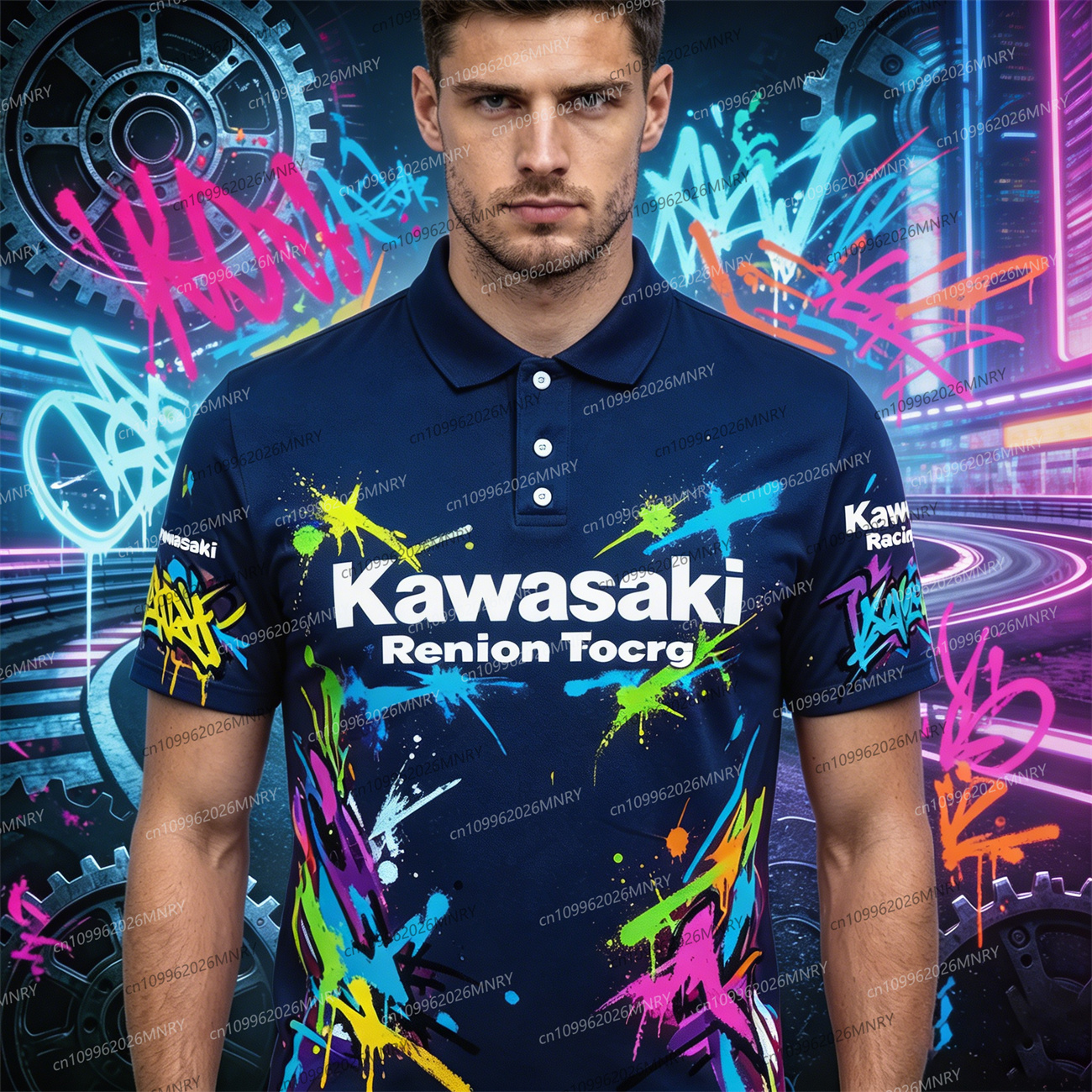 Summer polo t-shirt men Motorc - Summer Clothing Motorcycle ulasan dan harga