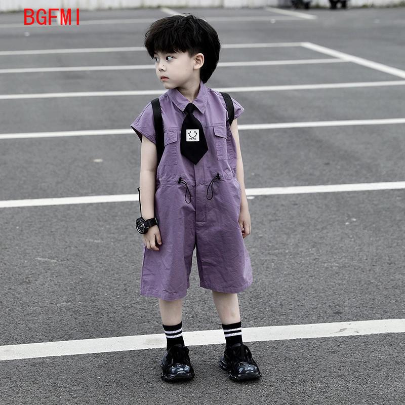 Kids Summer Shorts Overalls Ca - Summer Clothing Kids Boys ulasan dan harga