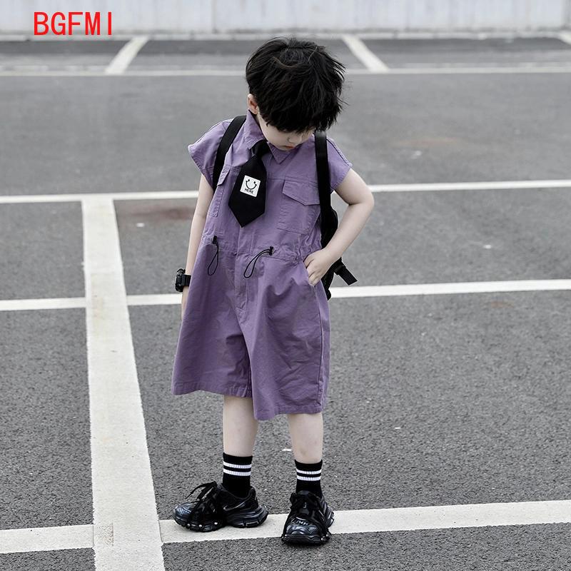 Kids Summer Shorts Overalls Ca - Summer Clothing Kids Boys ulasan dan harga