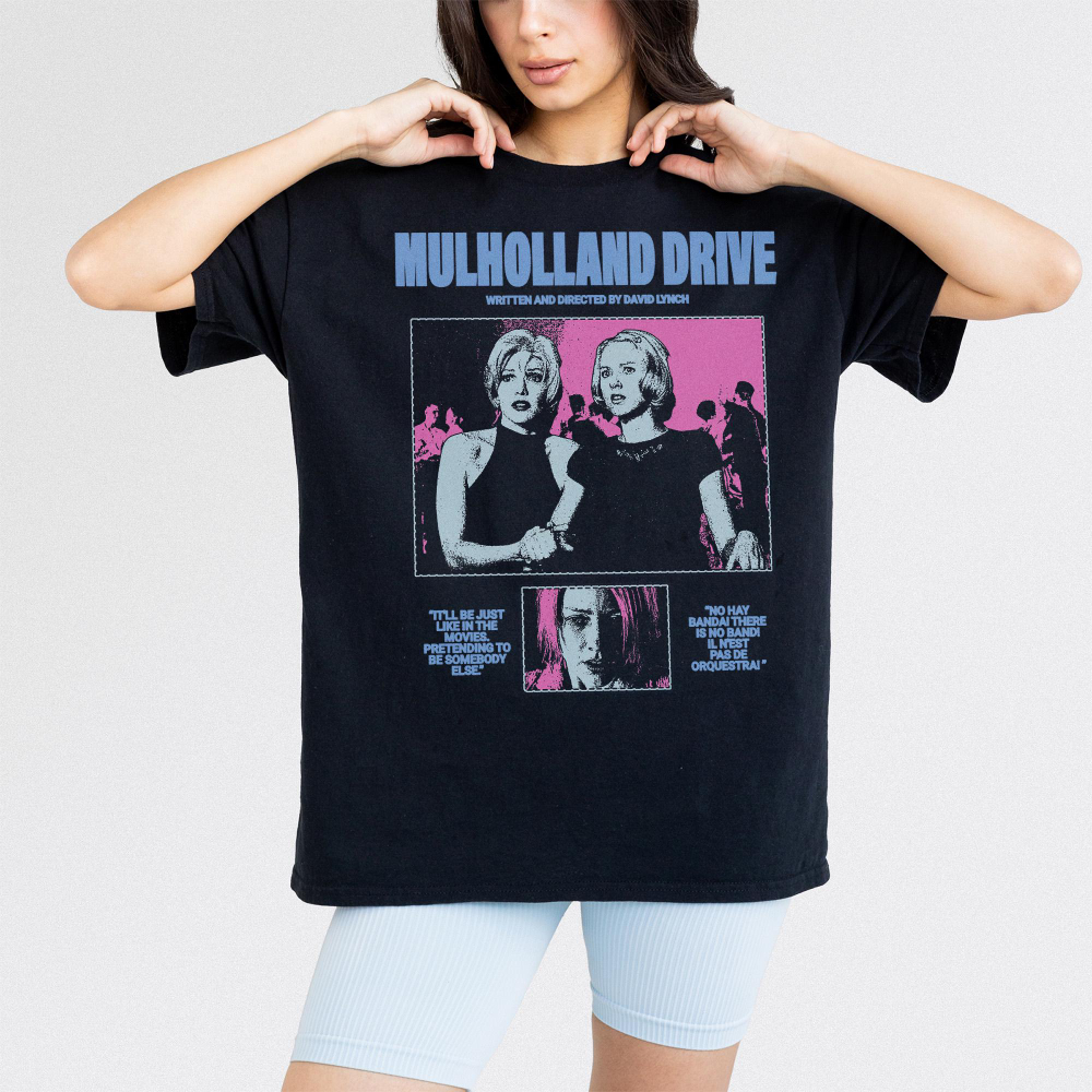 Muholland Drive Inspired T-Shi - Summer Clothing Drive ulasan dan harga