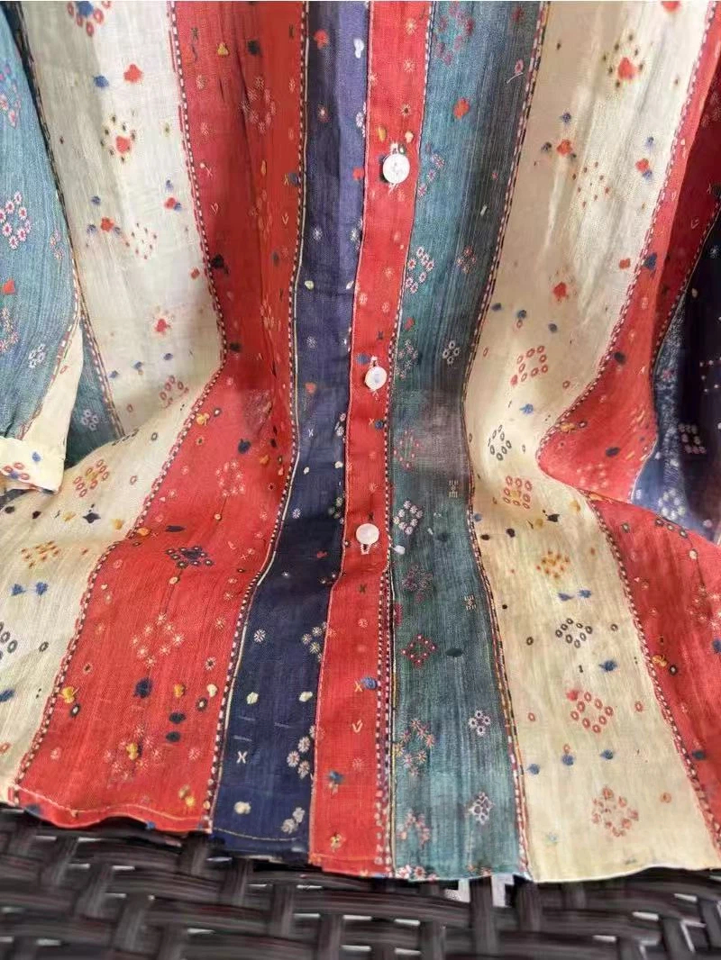 Bohemian 100% Ramie Shirts and - Summer Clothing In Japan ulasan dan harga