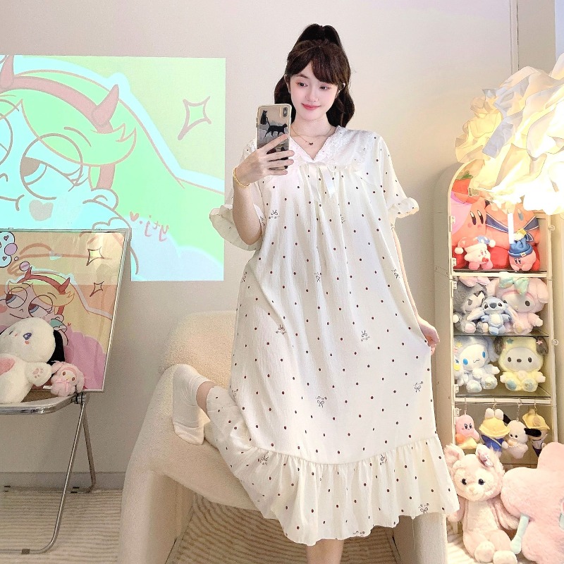 Plus Size Women's Cloud Cotton - Summer Cloth ulasan dan harga