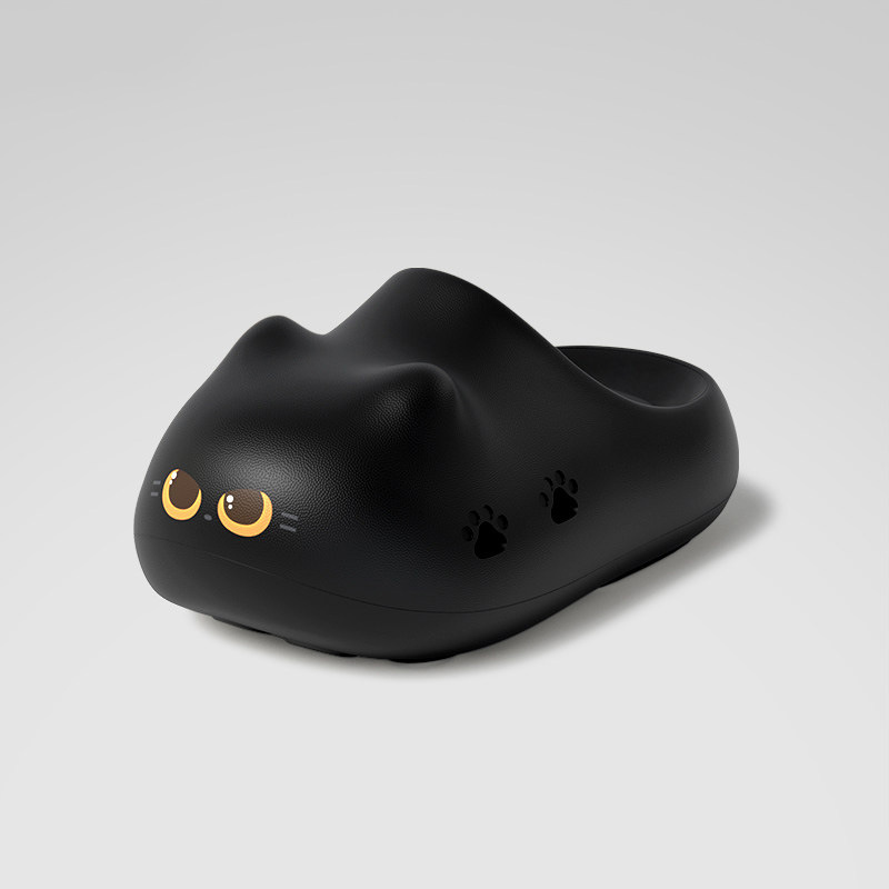 2026 new black cat slippers wi - Summer Clothing Korea ulasan dan harga