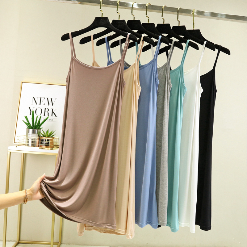 Modal Camisole Vest Dress for  - Summer Clothing Offers ulasan dan harga
