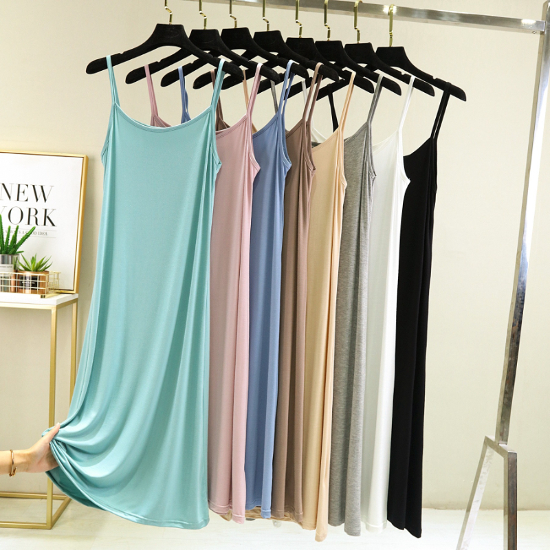 Modal Camisole Vest Dress for  - Summer Clothing Offers ulasan dan harga