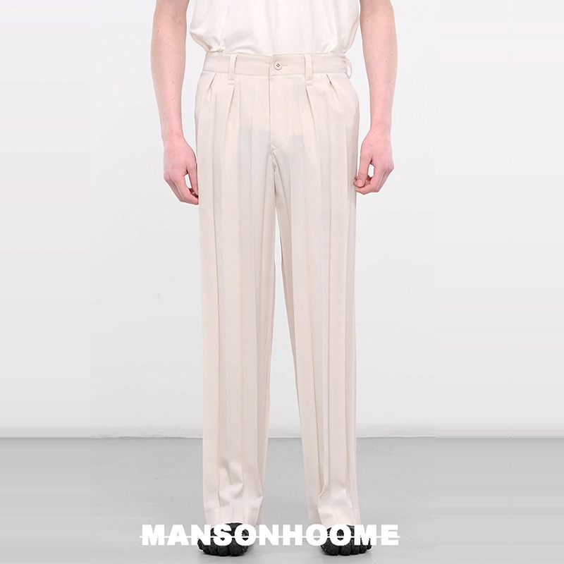 Miyake Pleated Casual Pants 20 - Summer Clothing Men 2025 ulasan dan harga