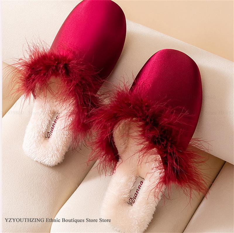 Luxury Feather Satin Fluffy Sl - Summer Cloth ulasan dan harga