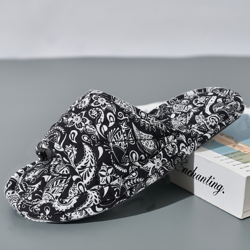 Women Home Slippers Soft Cotto - Summer Cloth ulasan dan harga
