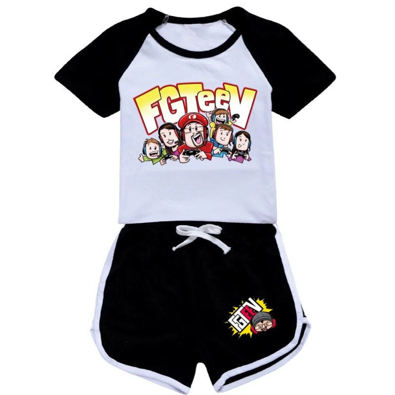 AIAI 2025Fgteeve Kids Clothes  - Summer Clothing Kids Boys ulasan dan harga