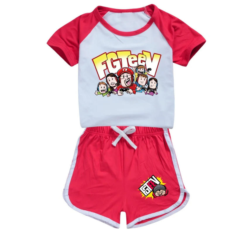 AIAI 2025Fgteeve Kids Clothes  - Summer Clothing Kids Boys ulasan dan harga