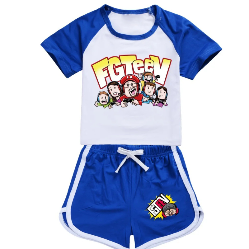 AIAI 2025Fgteeve Kids Clothes  - Summer Clothing Kids Boys ulasan dan harga