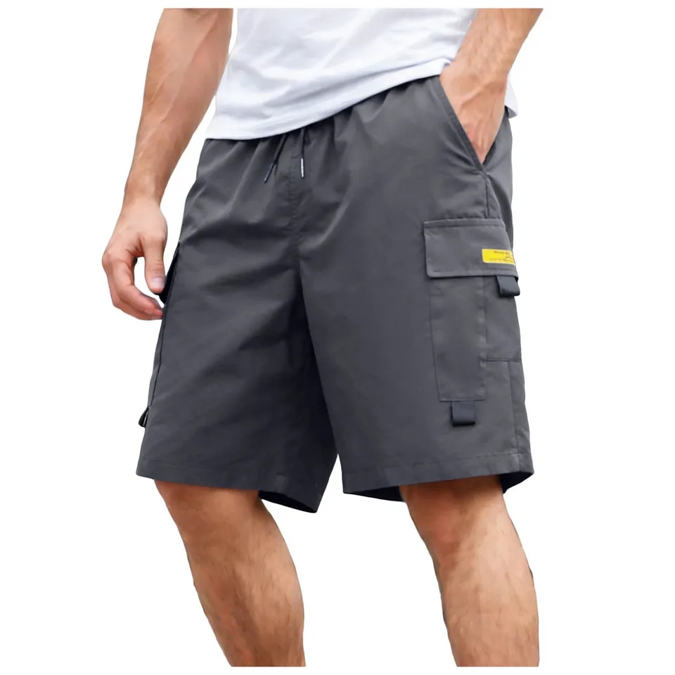 Men's Summer Cargo Shorts Tren - Summer Clothing Work ulasan dan harga
