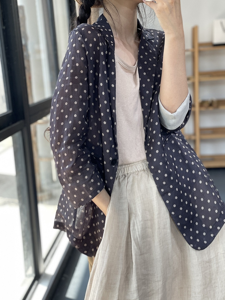 Fashionable Polka Dot Loose Su - Summer Clothing Brand Names ulasan dan harga