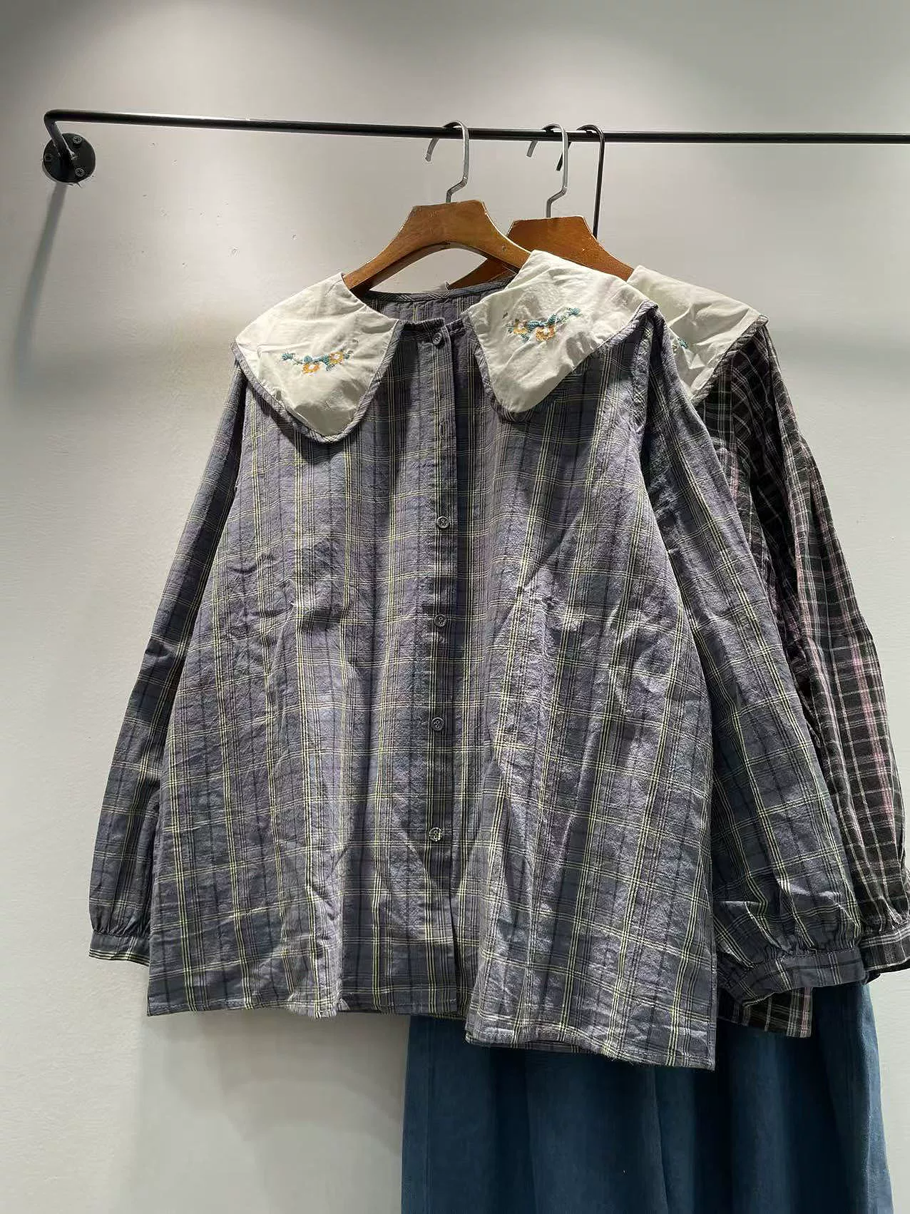Bust 110cm Mori kei clothing 2 - Summer Clothing In Japan ulasan dan harga