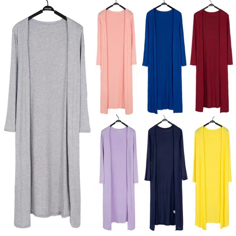 12 Colors Women Modal Long Car - Summer Clothing Colors ulasan dan harga