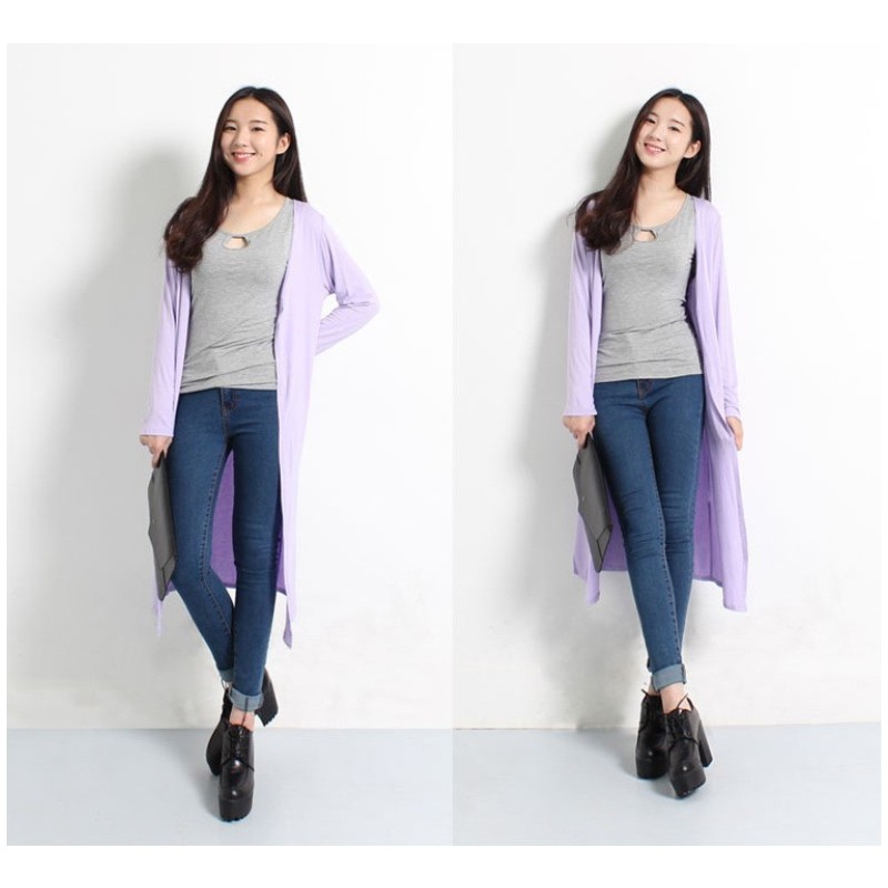12 Colors Women Modal Long Car - Summer Clothing Colors ulasan dan harga