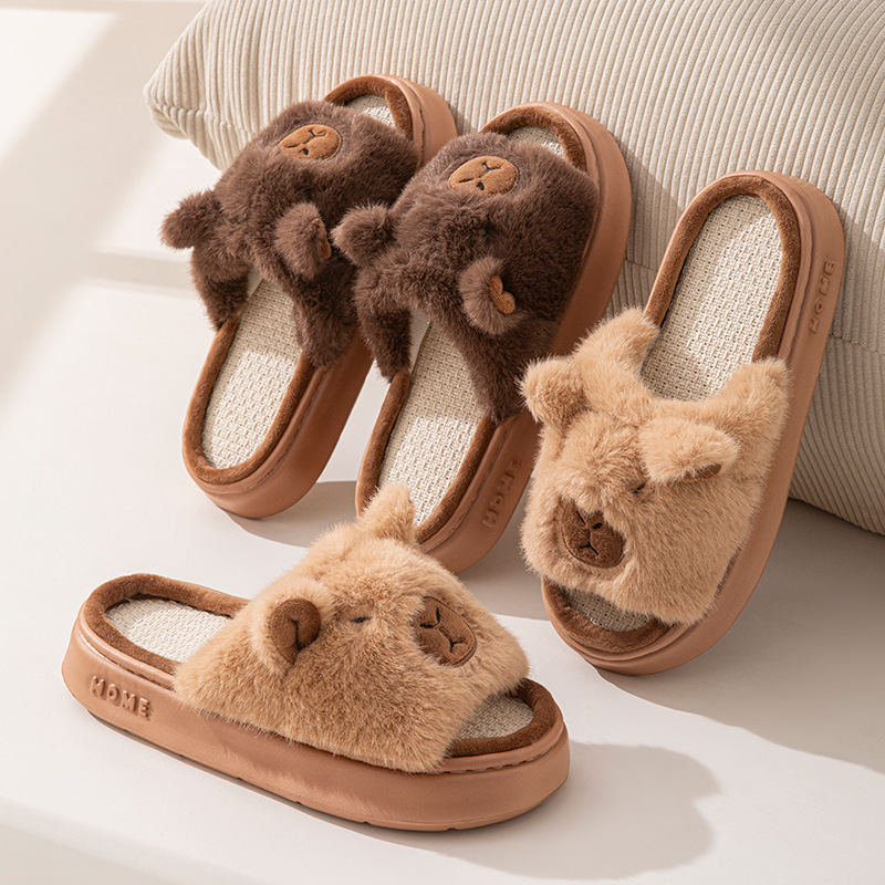 Hemp Cartoon Women's Slippers  - Summer Cloth ulasan dan harga