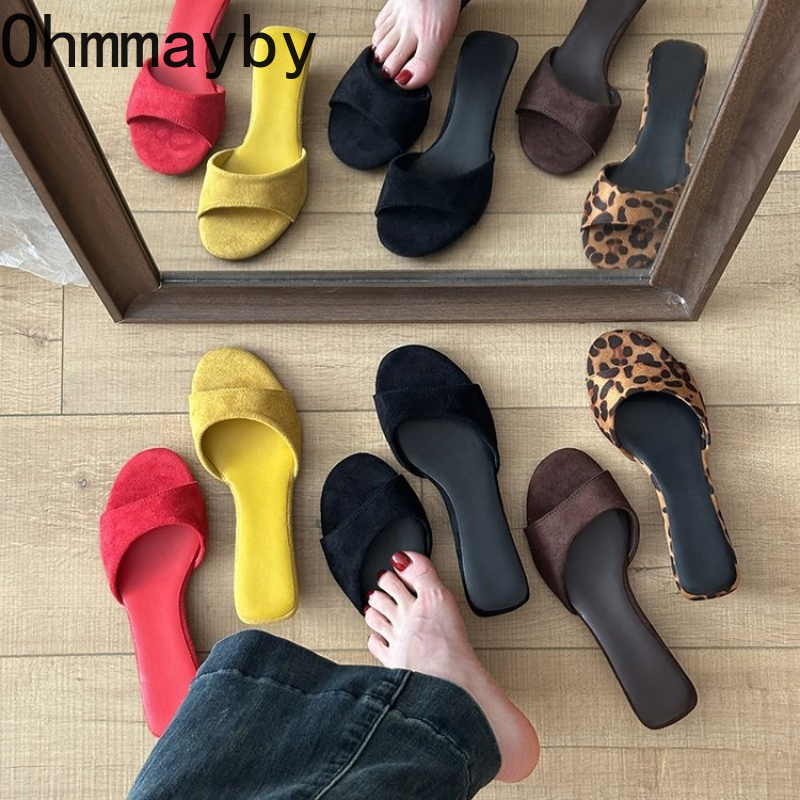 Summer Women's Open Toe Suede  - Summer Clothing Colors ulasan dan harga